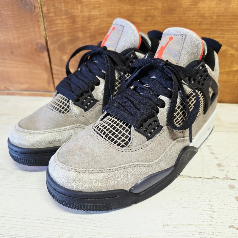 Air Jordan 4 Retro Mens 7.5 Taupe Haze Sneakers Shoes See Photos