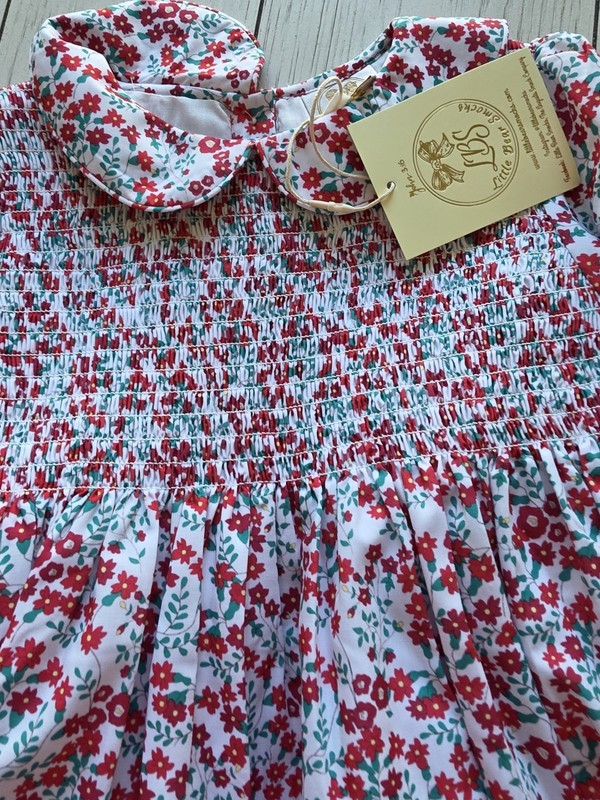 Little Bear Smocks Smocked Dress 4T gallery