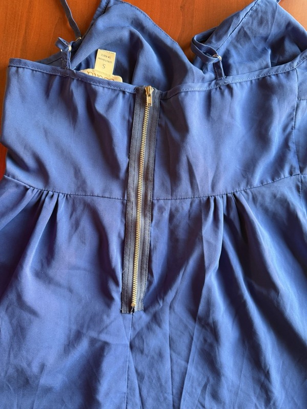 Lolita Blue Sleeveless Dress Very Beautiful Blue. Excellent Condition gallery
