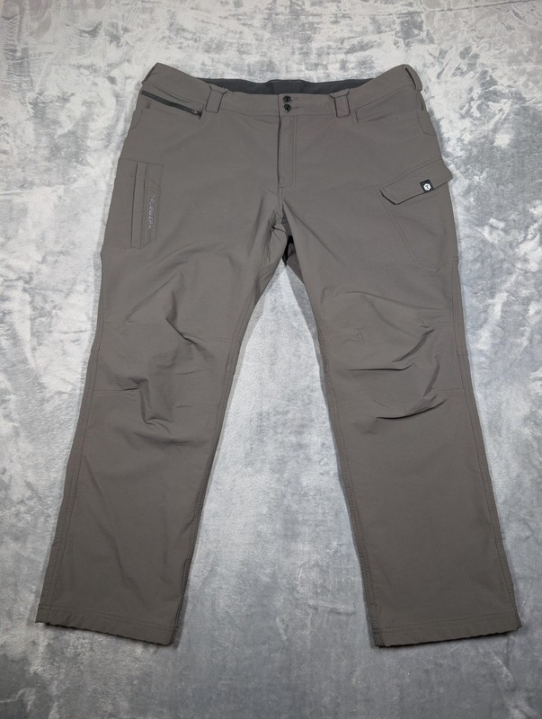 Truewerk Pants Mens 42×30 Gray T2 Werkpant Cargo Stretch Workwear Utility