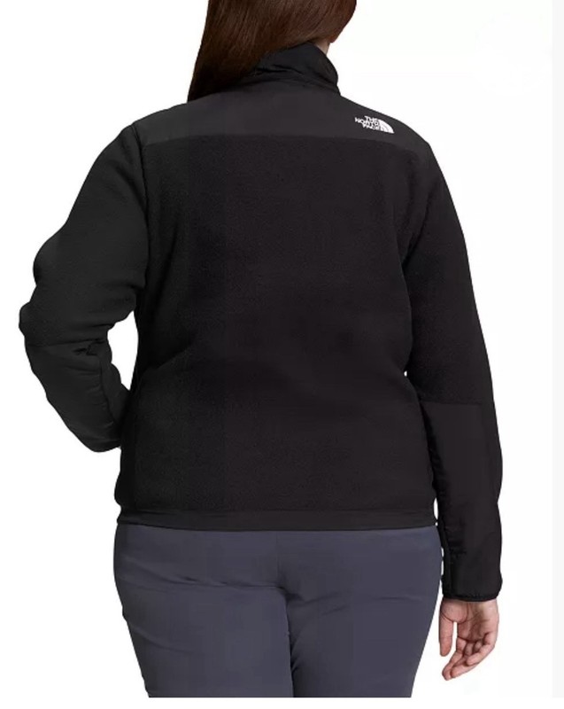 NWT The North Face Denali Fleece Retro Zip Jacket Black Womens Plus Size 3X gallery