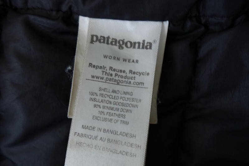 Patagonia Down Sweater Jacket Mens Large Black Puffer Full Zip Insulated Outdoor gallery