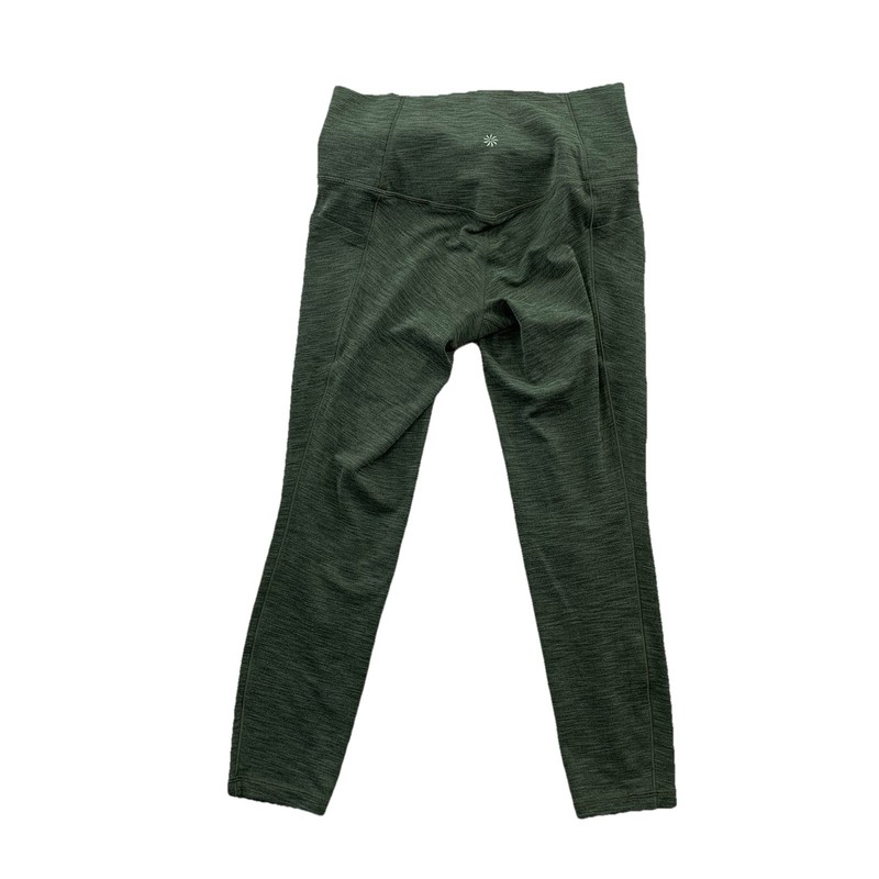 Athleta Salutatuon Stash 7/8 Tight Small Women Pull On Gym Yoga 21″ Inseam 62-18
