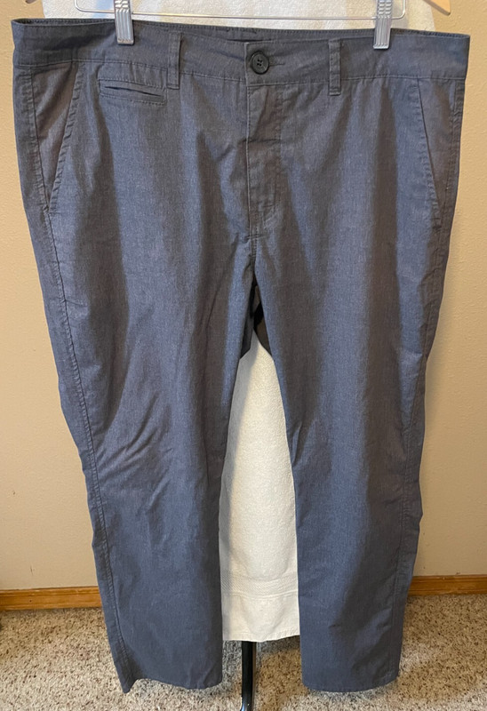 Ezekiel Pants, Dark Gray, 5 Pocket, 31″ Inseam, Size 36