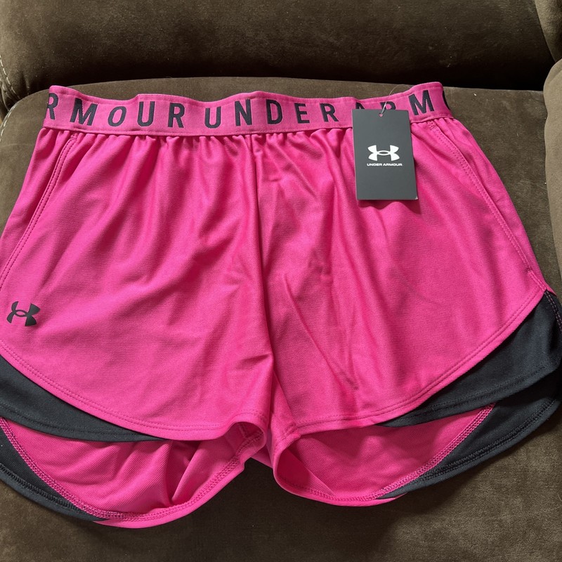 Under Armour Play Up 3.0 women shorts pink gallery