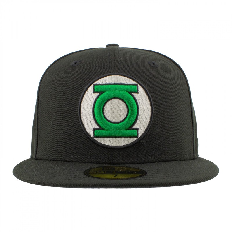 Green Lantern Logo Glow In The Dark New Era 59Fifty Fitted Hat Black gallery