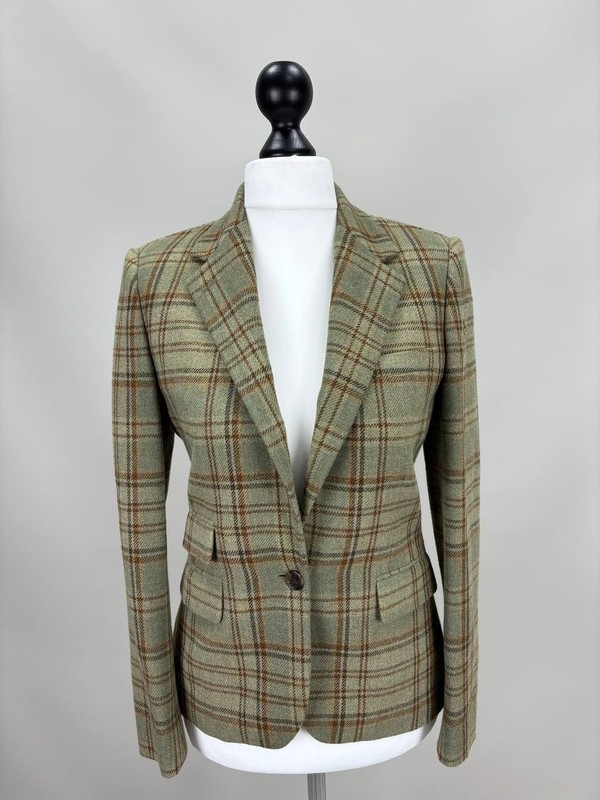 Womens vintage blazer Ralph Lauren Size 4 Color Multicolor Duties Paid (USA) gallery