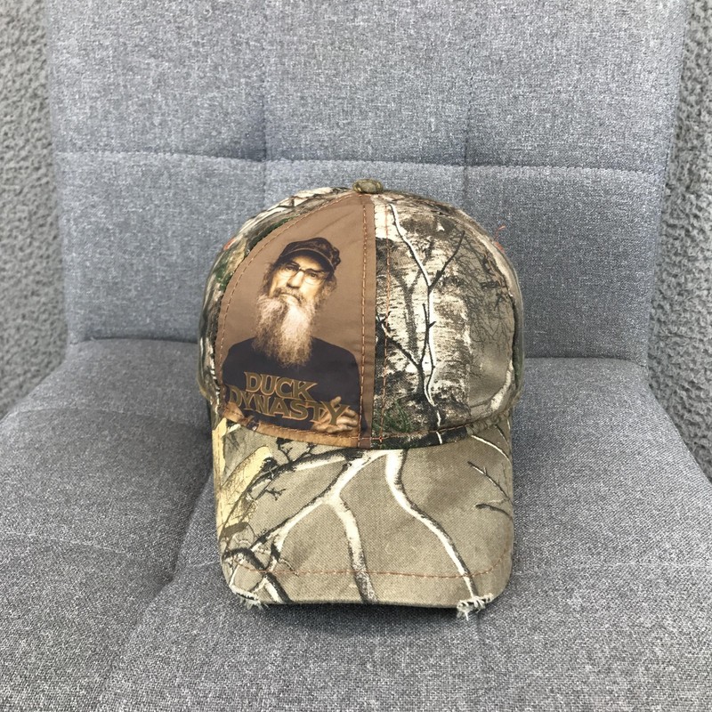 Duck Dynasty Hat Cap Strap Back One Size Multicolor Mens Camo Hunting Baseball
