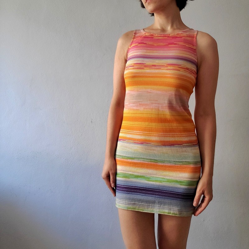 Missoni vintage y2k mini shift dress
