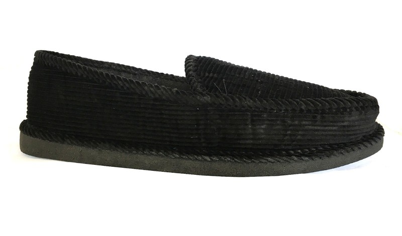 New Men’s Corduroy House Shoe Moccasin Slip-on Men Shoes Size 4-14 || 2022
