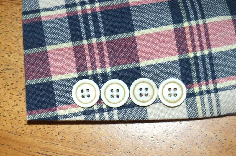 *Mint* Brooks Brothers Fitzgerald 48 R tan plaid 100% cotton sport coat ^g0j3 gallery