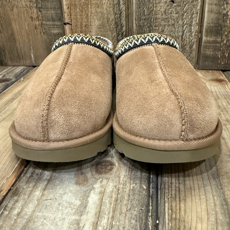 UGG TASMAN SLIPPER WOMENS US 8 CHESTNUT SUEDE/ WOOL SLIP-ON SHOE gallery