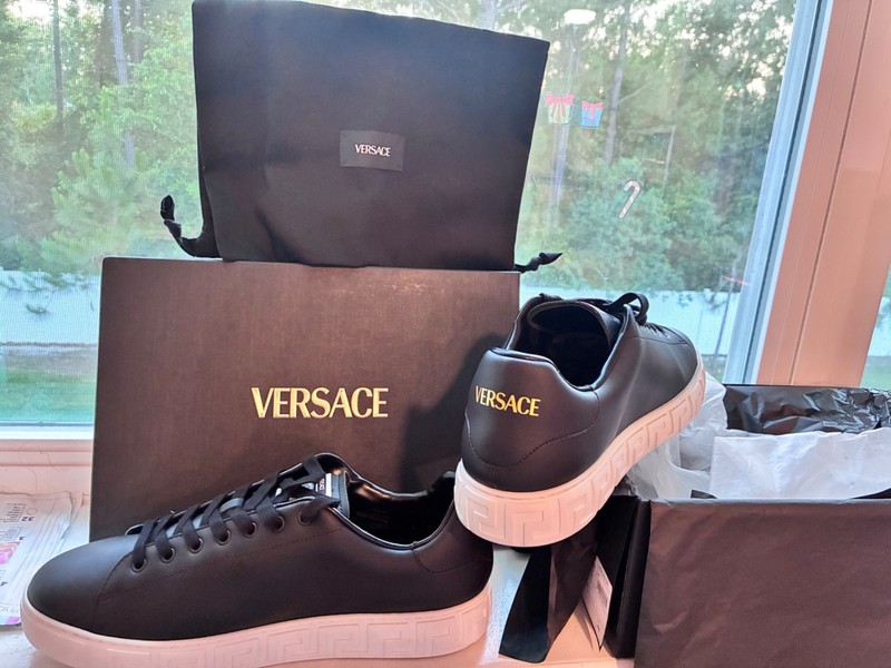 versace shoes men 12 brand new never worn authentication tags included