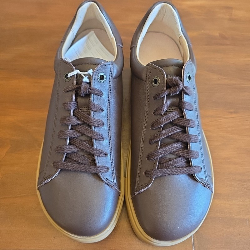 Birkenstock EU 38 W 7-7.5 / M 5-5.5 Bend Low Sneakers Dark Brown Leather Casual gallery