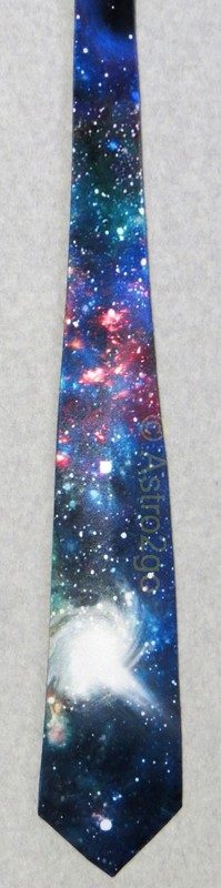 GALAXY JET NEBULA STARS DEEP SPACE ASTRONOMY SCIENCE Sublimation Novelty Necktie