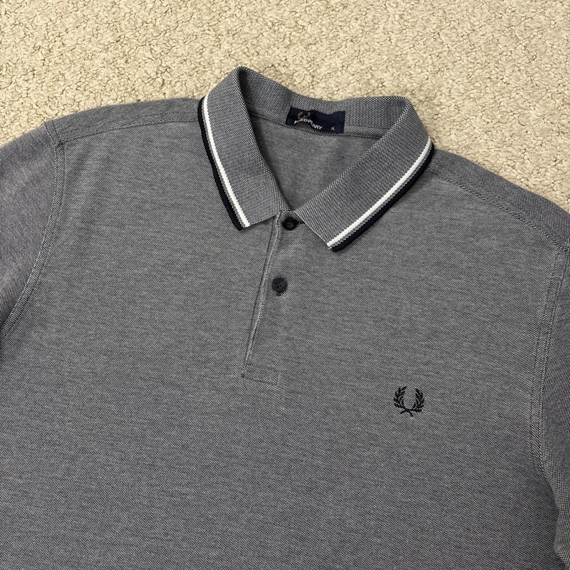 Fred Perry M3600 Polo Shirt Mens XL Extra Large Short Sleeve Cotton Navy Blue