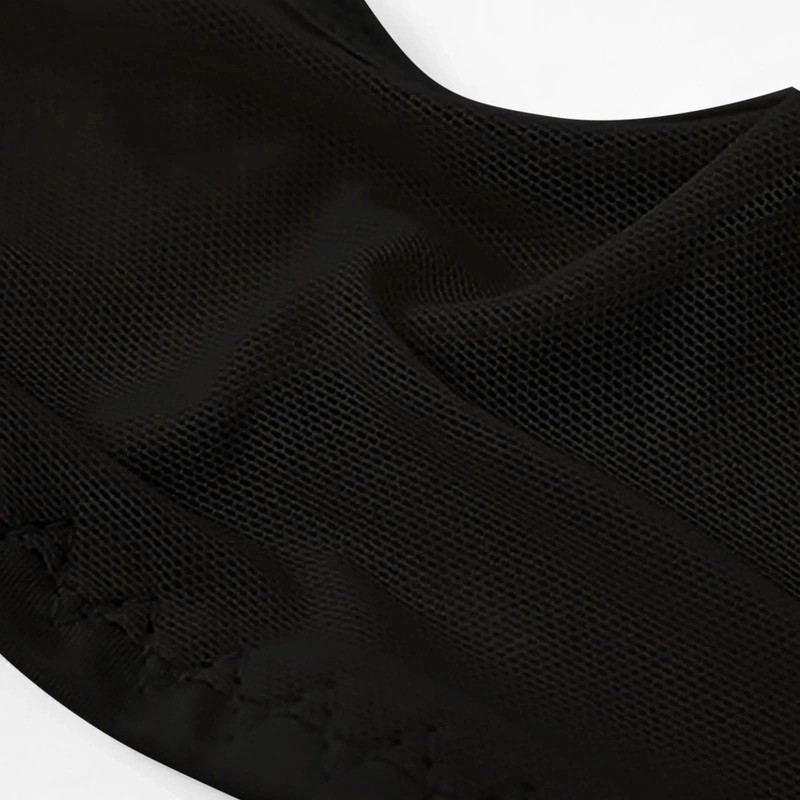 Women Seamless Wireless Lightly Lined Soft Breathable, Size Large 34/75 Black gallery