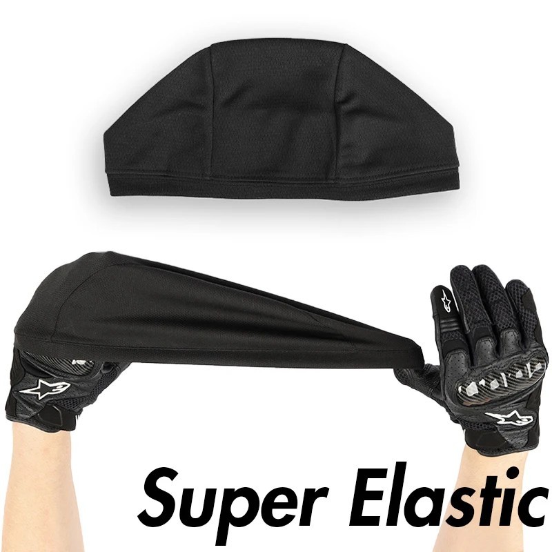 Cooling Skull Cap Helmet Liner Sweat Wicking Cycling Running Hat for Men gallery