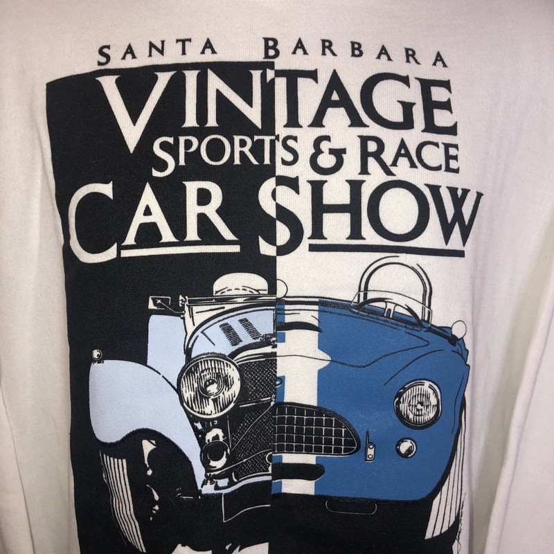 VTG Santa Barbara Sports Cars Show Sweatshirt Mens XL USA gallery