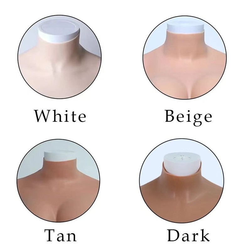 Silicone Breast Form Plate Fake Boobs 230ZP Cup For Crossdresser Transgender