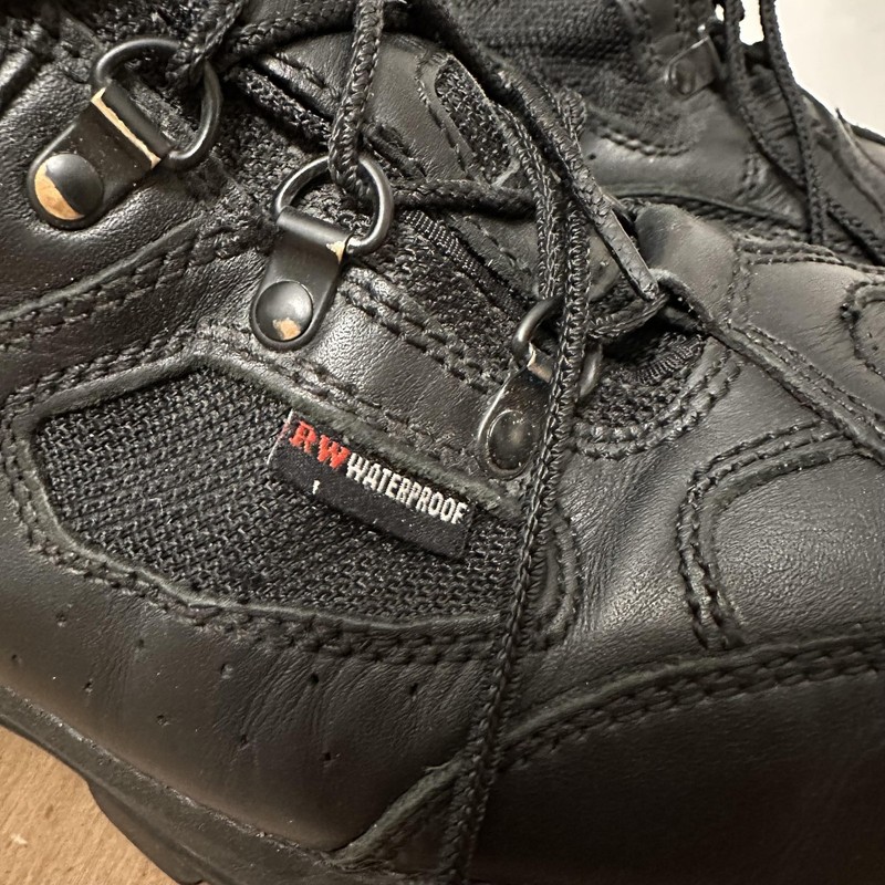 Red Wing Boots Mens Size 11.5 6690 Waterproof Vibram EH Oil Slip Resistant Shoes gallery