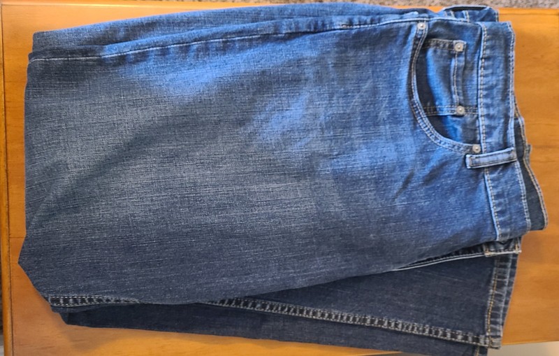 Levis 559 Jeans Mens 42x32 Relaxed Straight Fit Medium Wash gallery