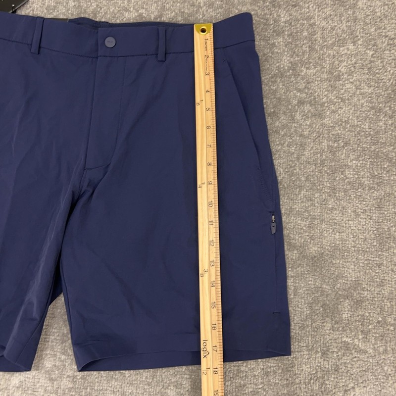 RLX Ralph Lauren Shorts Mens 32 Blue Tailored Golf Wicking Pocket NEW gallery