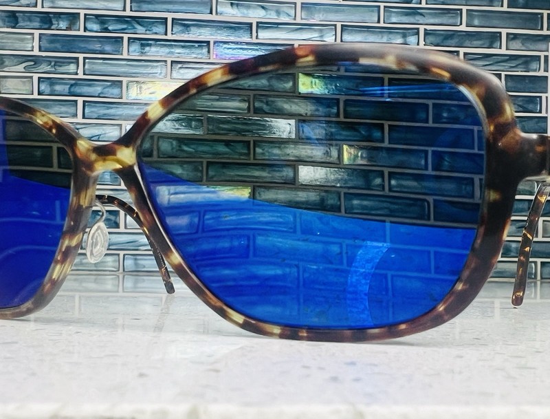 Vintage Lindberg T94 8552 Tortoise Gold Sunglasses 58-12-135 Denmark FRAMES ONLY gallery
