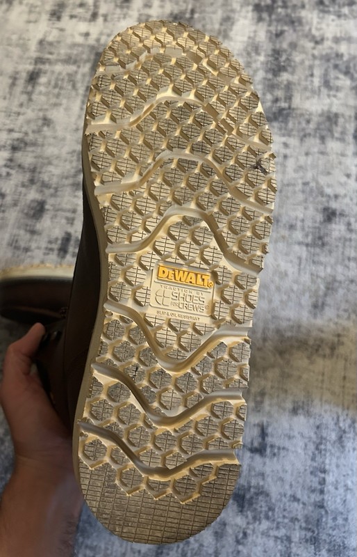 DeWalt Moc Toe Brown Leather Work Boots Men’s Size 12 gallery