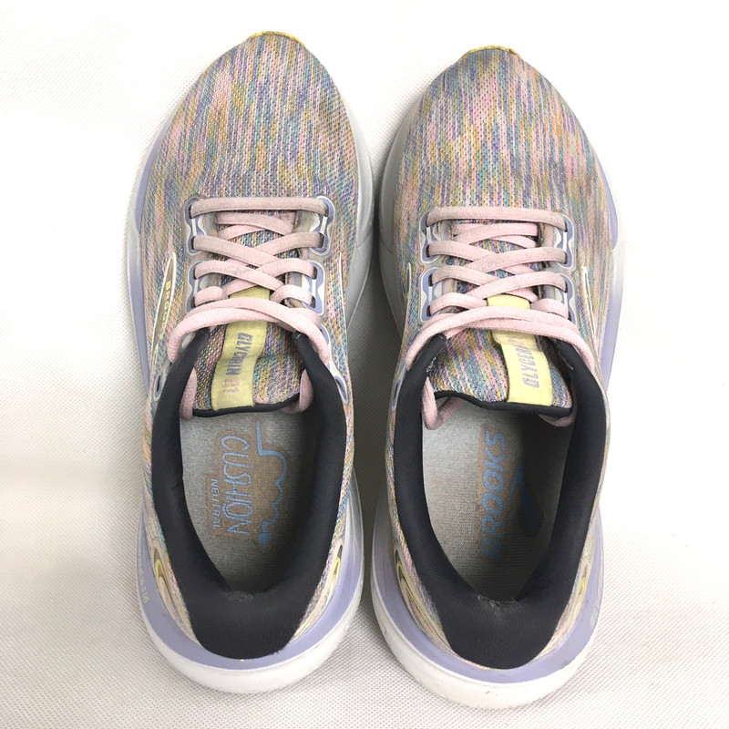 Brooks Shoes Glycerin 21 Womens Size 7 Pink Purple Athletic Running Sneakers gallery