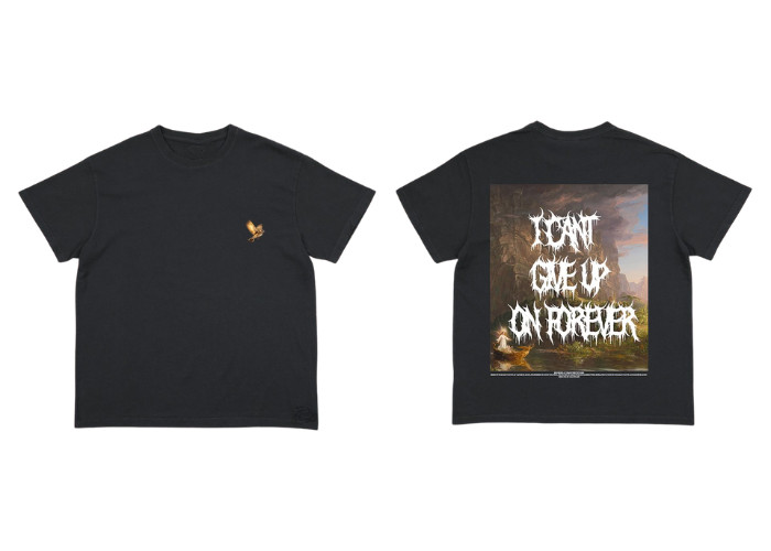 New!! Jamie Campbell Bower "I Can't Give Up On Forever" T-shirt, Gift For Fans gallery