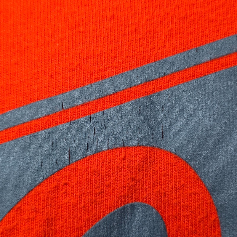 Superdry Osaka JPN Big Logo Long Sleeve Shirt Mens M Orange Japanese Streetwear gallery