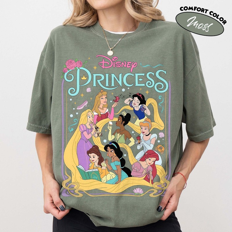 Disney Princess Shirt, Vintage Princess Graphic Tee gallery