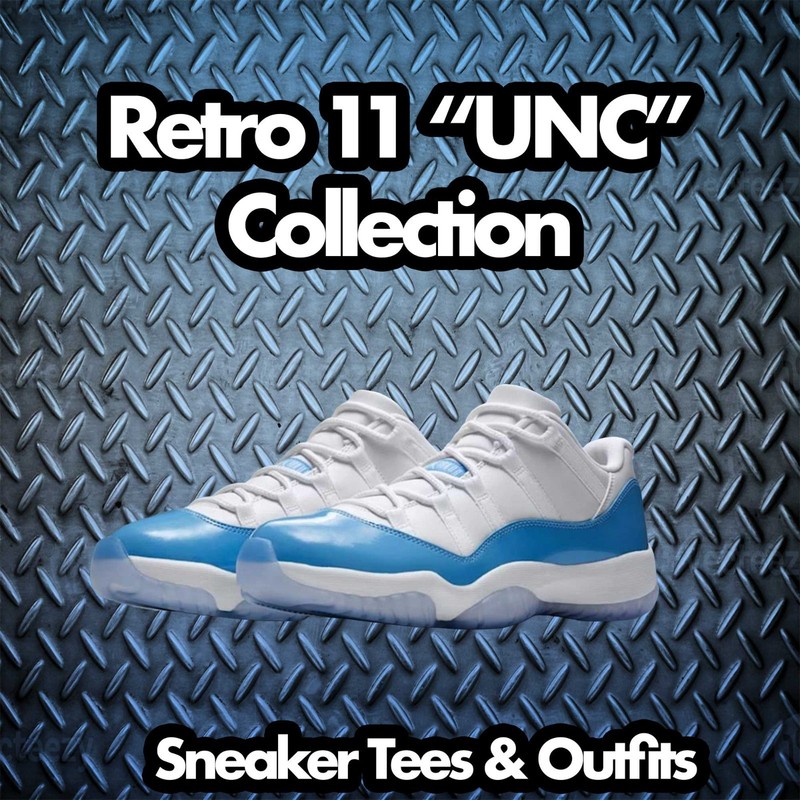 T-Shirt To Match Jordan 11 University Blue Low Shoes - Win 23 Tees gallery