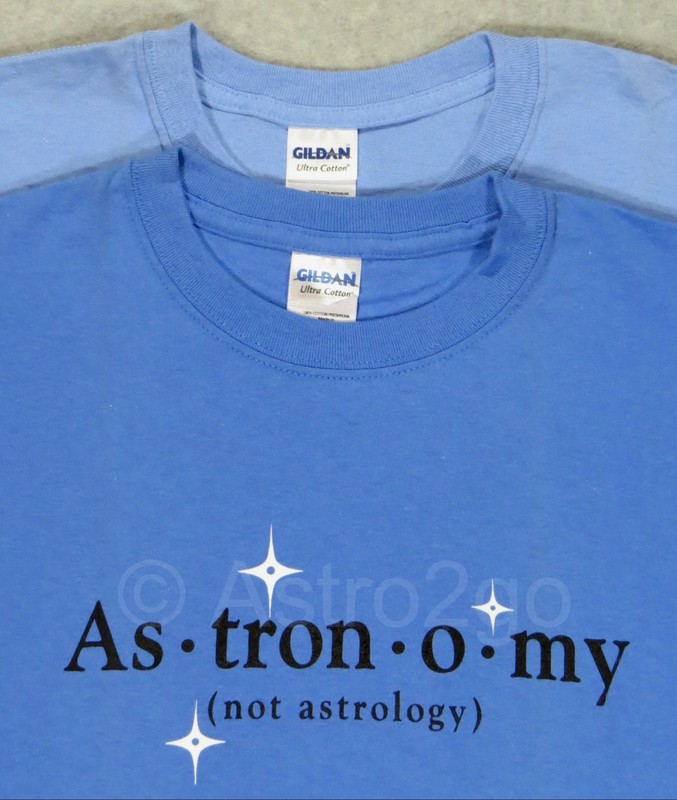 ASTRONOMY (NOT ASTROLOGY)--SPACE STARS CHARTS TELESCOPE SCIENCE T-shirt S-2XL gallery