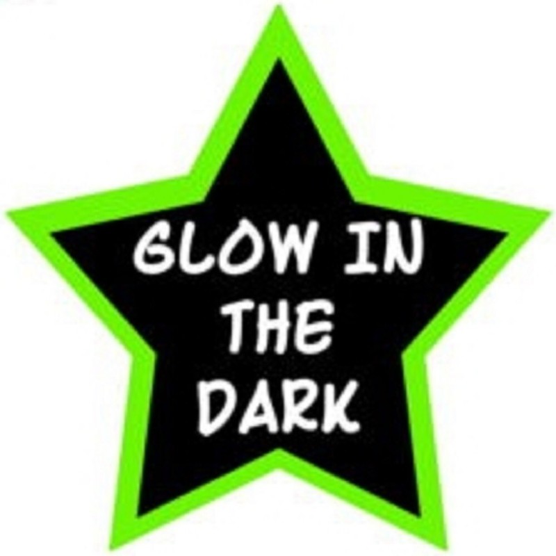GLOW IN THE DARK GREEN VINTAGE RETRO SMOKE LENS SUNGLASSES PARTY GLASSES UVB UVA gallery