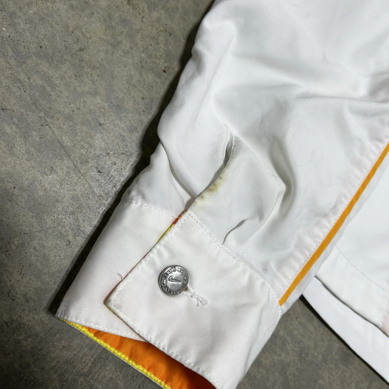 Vintage Y2K Nike Windbreaker Jacket White Women’s Size M gallery