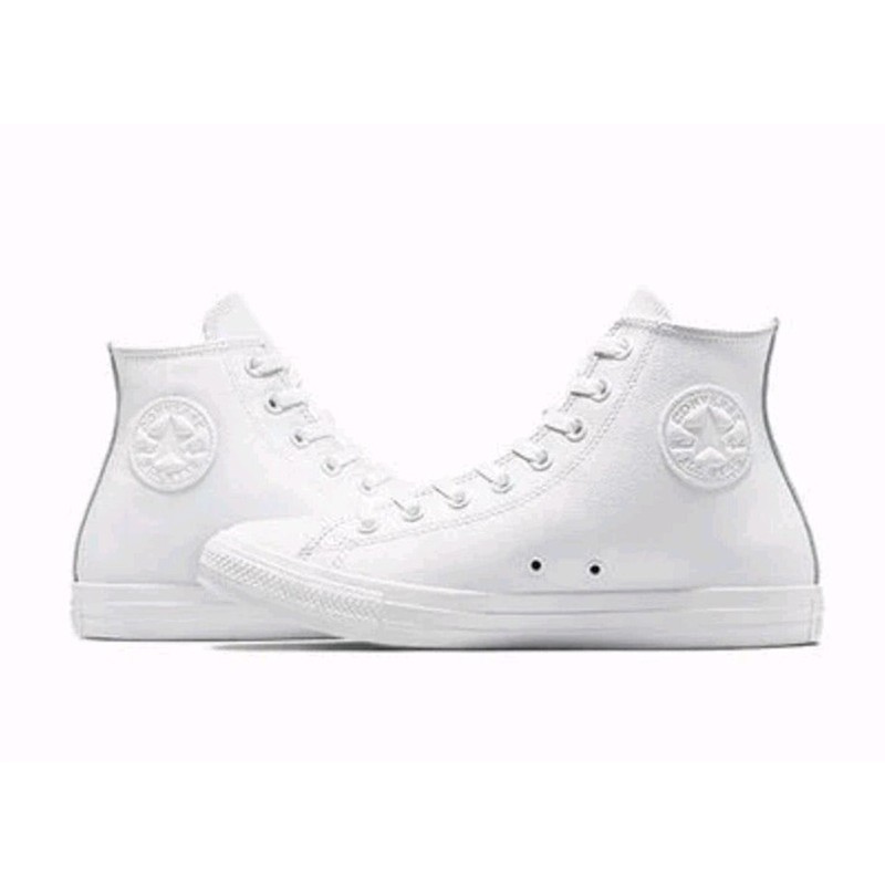 Converse Chuck Taylor Hi Leather Tri White Size 13 gallery