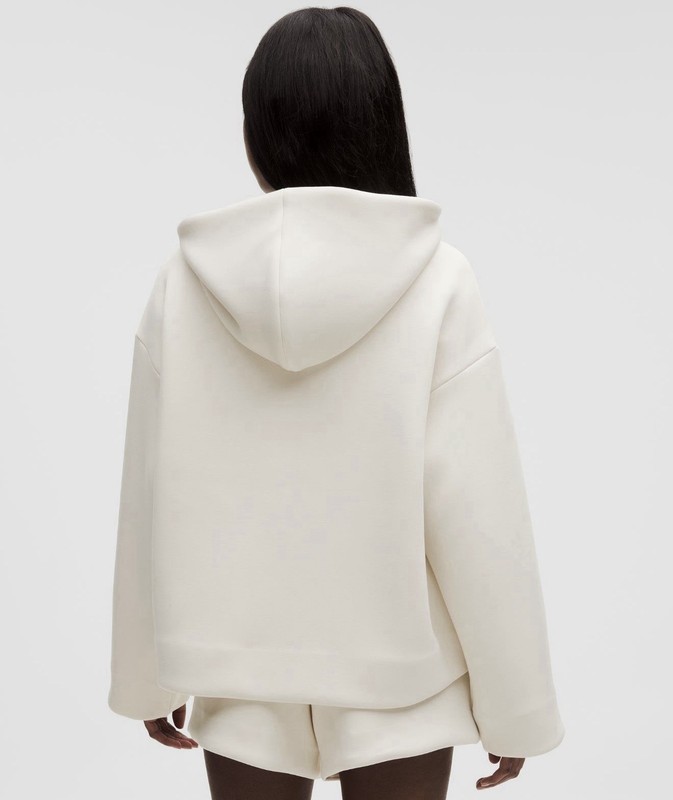Lululemon Sleek Spacer Full-Zip Hoodie Light Ivory XL gallery