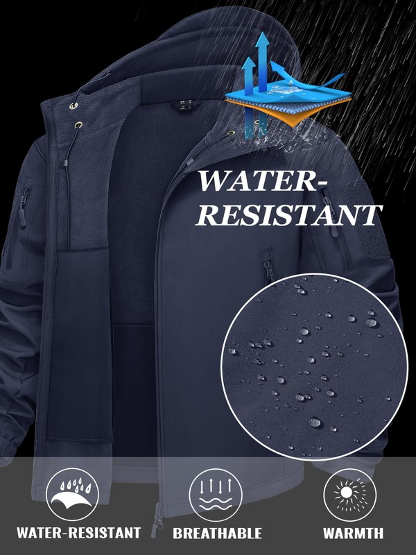Men's Spec Ops Military Tactical Soft Shell Jacket Outdoor Hiking Camping Coats gallery