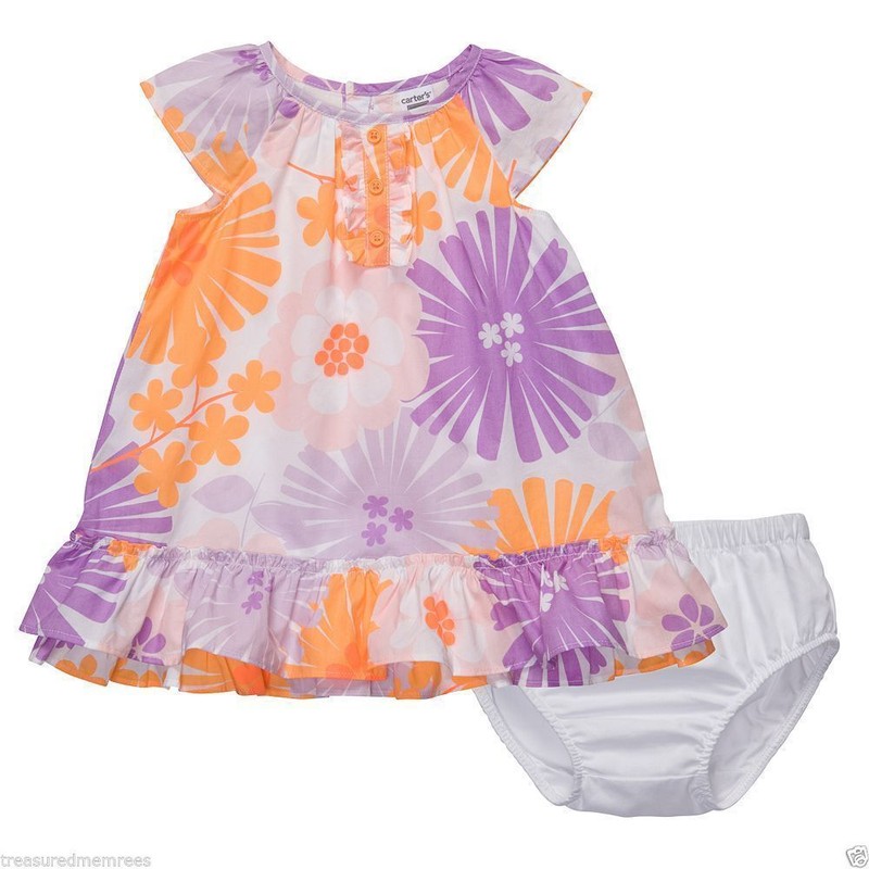 Carter’s 2 Piece Dress and Matching Bloomers ~ Pick Your Size ~ New With Tags