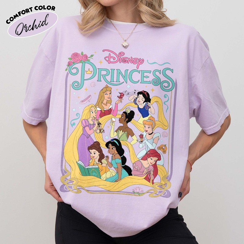 Disney Princess Shirt, Vintage Princess Graphic Tee gallery