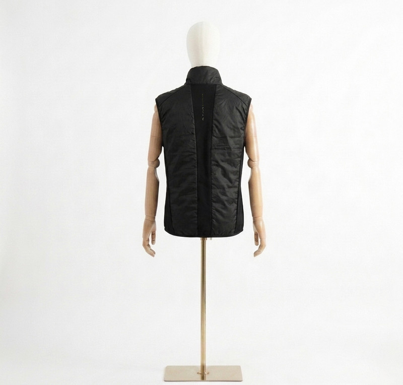 Authentic Mens Kjus Black Vest Gilet Primaloft Lightweight Kjus System Size S/48 gallery