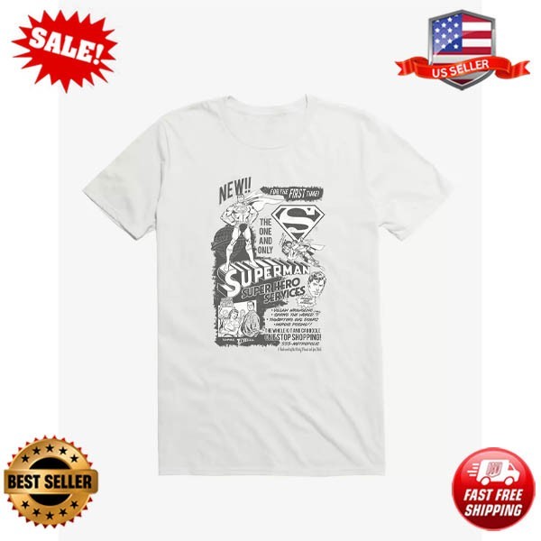 DC Comics Superman Superhero Services T-Shirt