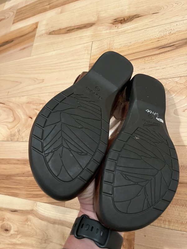 Dansko Rowan Sandals Waxy Burnished Leather 6025-155300 Women's EUR 39 /US 8.5 gallery