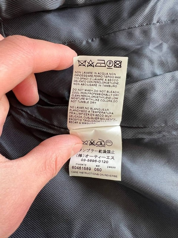 Max Mara Studio Dark Blue Velvet Jacket / Blazer gallery