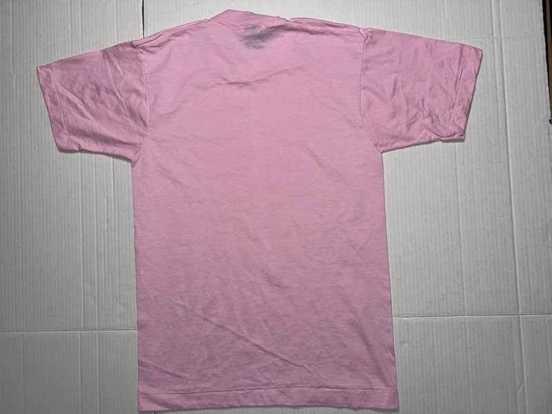 Vintage 90’s NOS Blank Small Pink Screen Stars Best, Single Stitch Made in USA. gallery