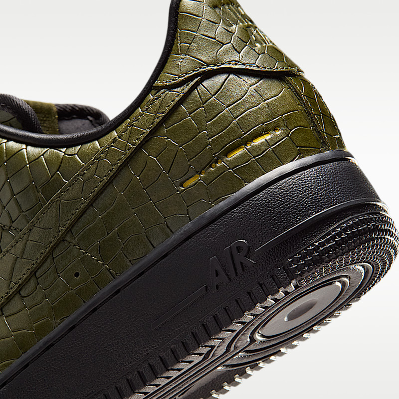 Nike Air Force 1 '07 Premium IQ3370-325 Cargo Khaki Black Men's Size New gallery