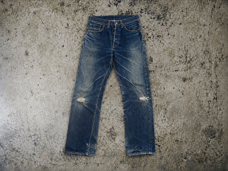 LVC S501XX W29 Made in USA Valencia Factory men redline denim