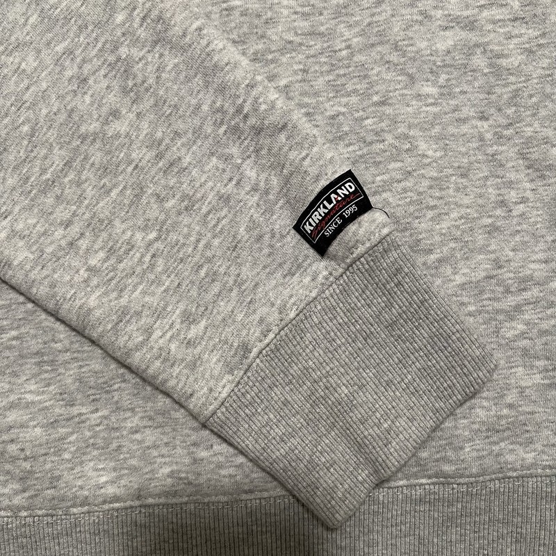 Costco Kirkland Signature Heather Gray Sweatshirt Unisex Women’s M, Men’s S gallery